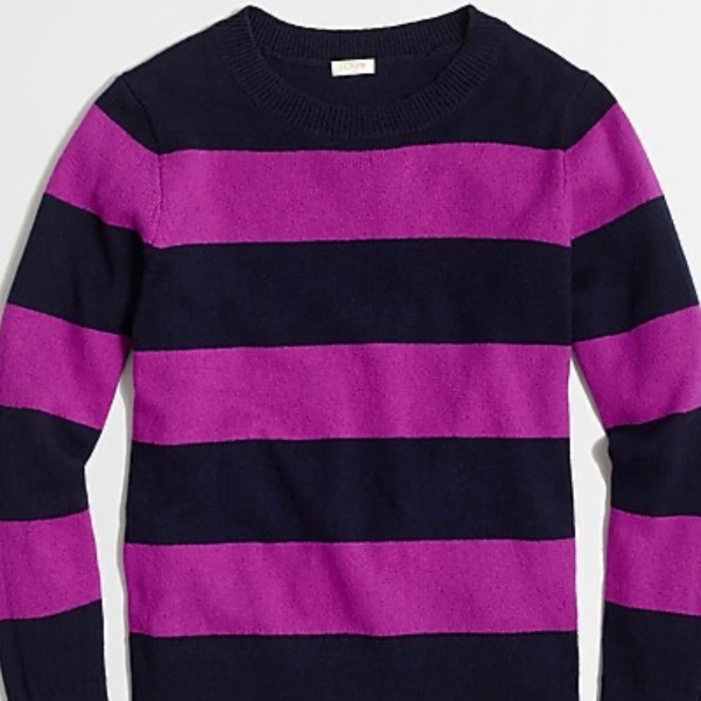 J. Crew Wide Stripe Sweater
